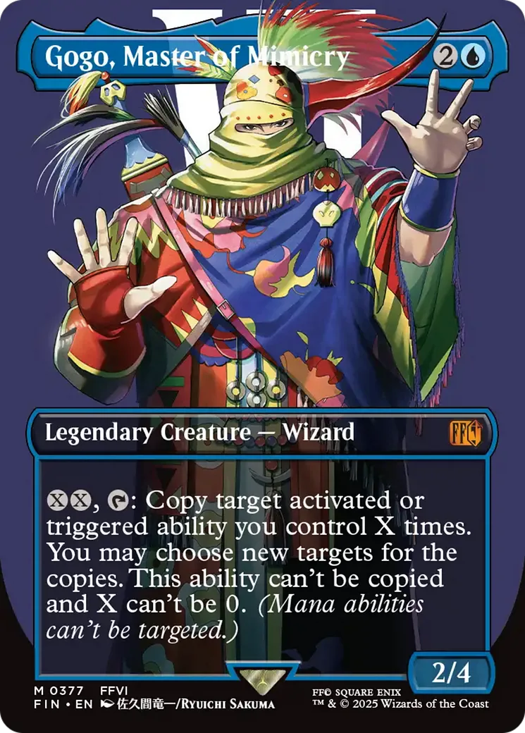 Gogo, Master of Mimicry