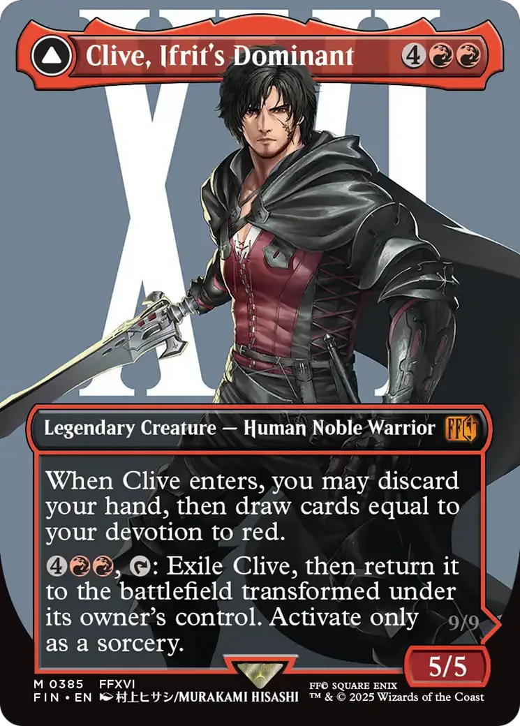 Clive, Ifrit's Dominant