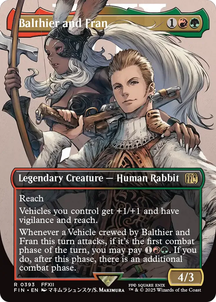 Balthier and Fran