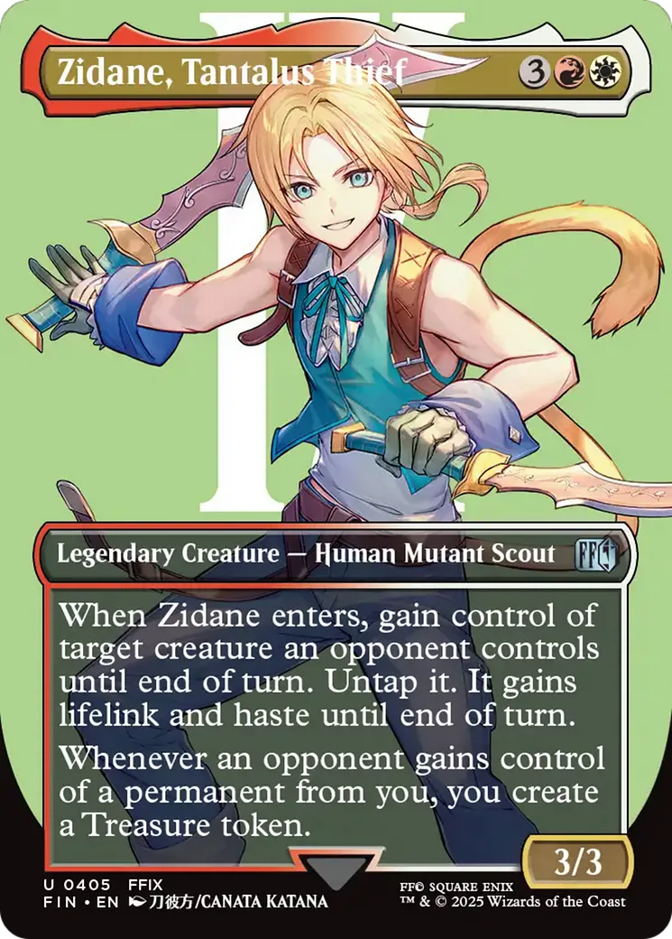 Zidane, Tantalus Thief