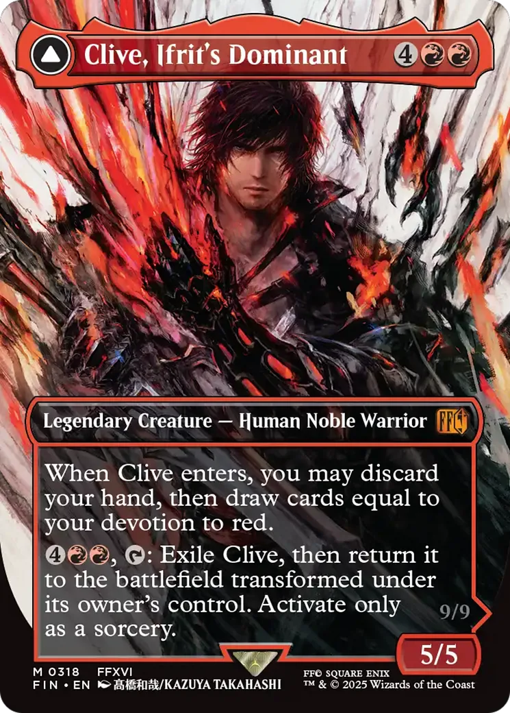 Clive, Ifrit's Dominant