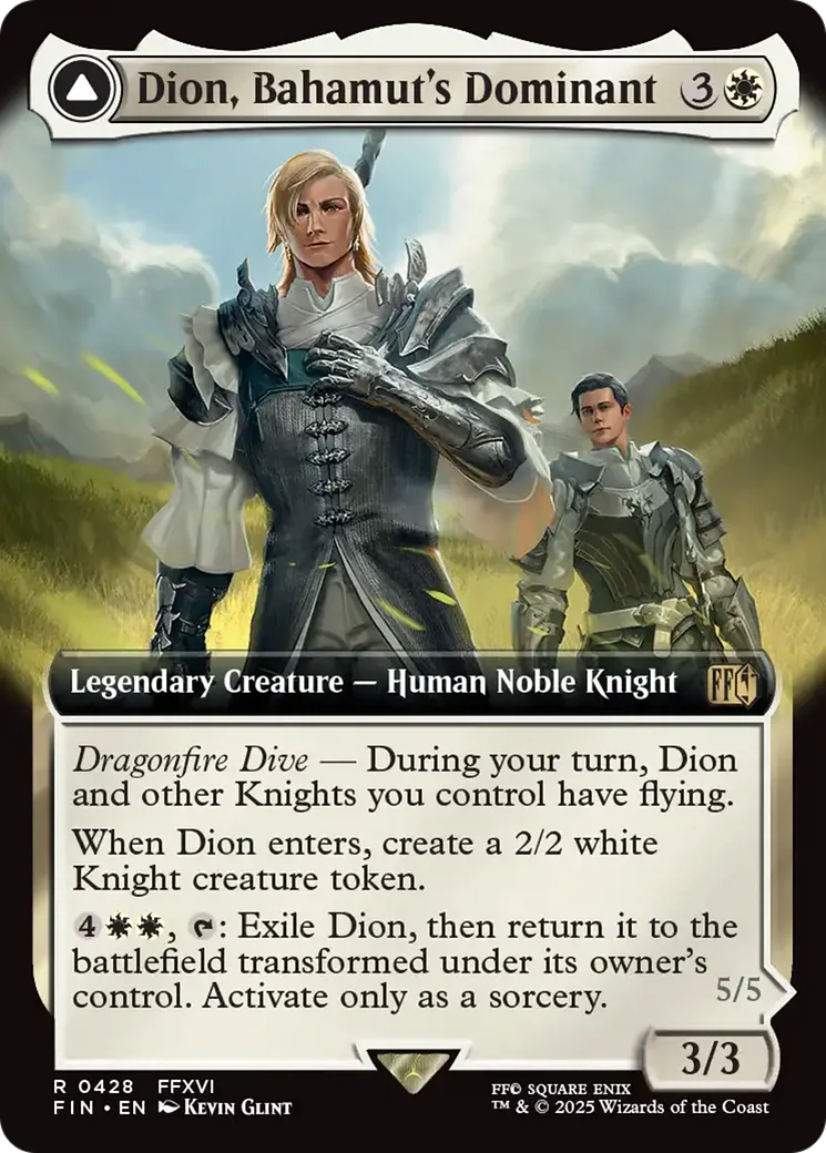 Dion, Bahamut's Dominant