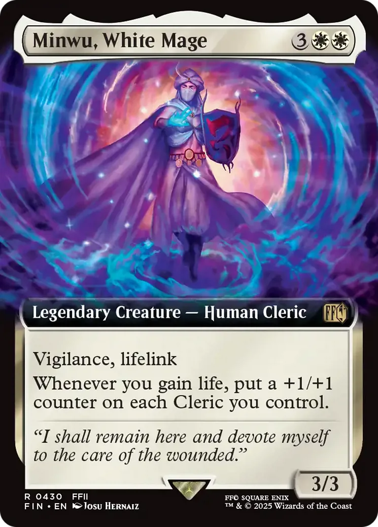 Minwu, White Mage