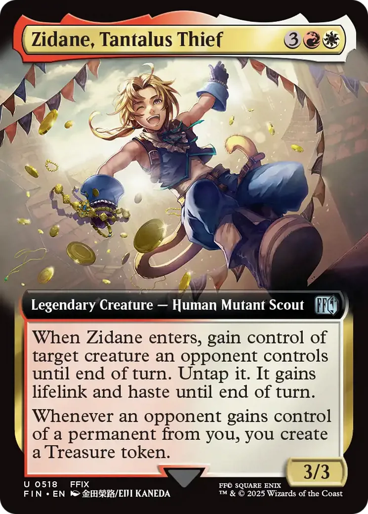 Zidane, Tantalus Thief