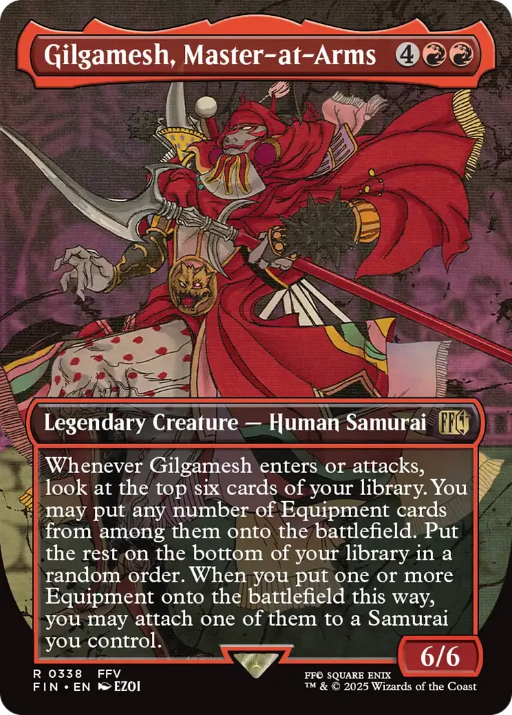 Gilgamesh, Master-at-Arms