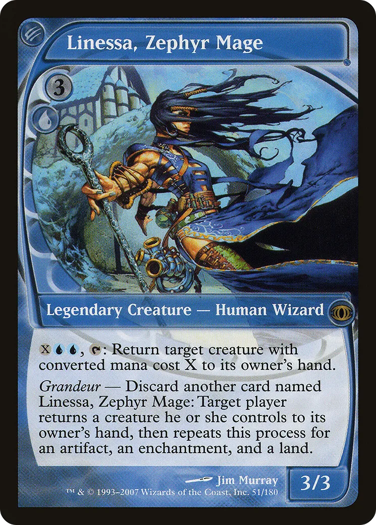 Linessa, Zephyr Mage