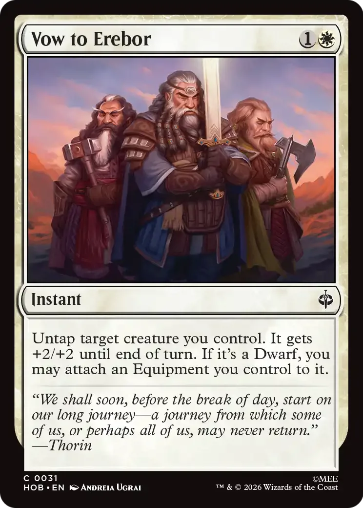 Vow to Erebor