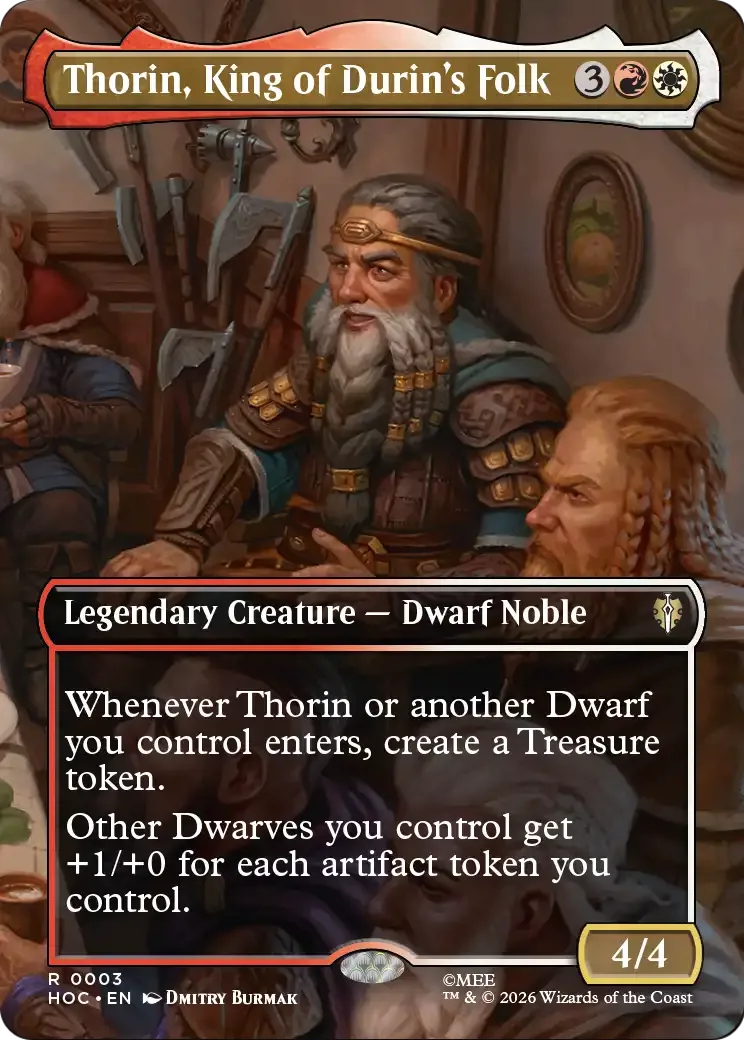 Thorin, King of Durin's Folk