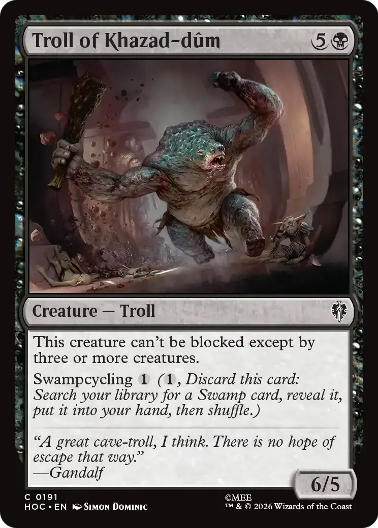 Troll of Khazad-dûm