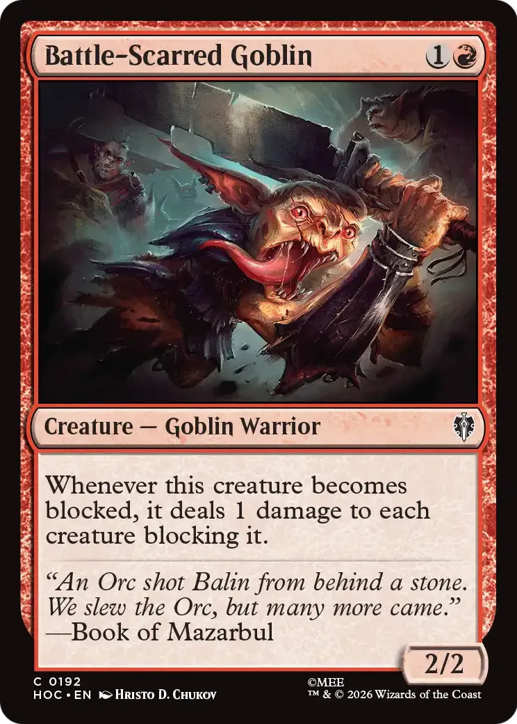 Battle-Scarred Goblin