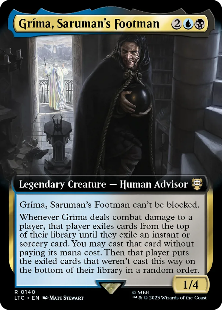 Gríma, Saruman's Footman