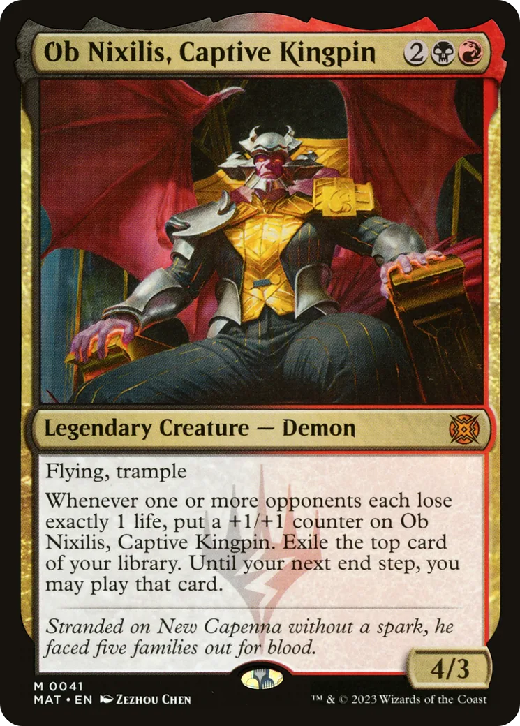 Ob Nixilis, Captive Kingpin