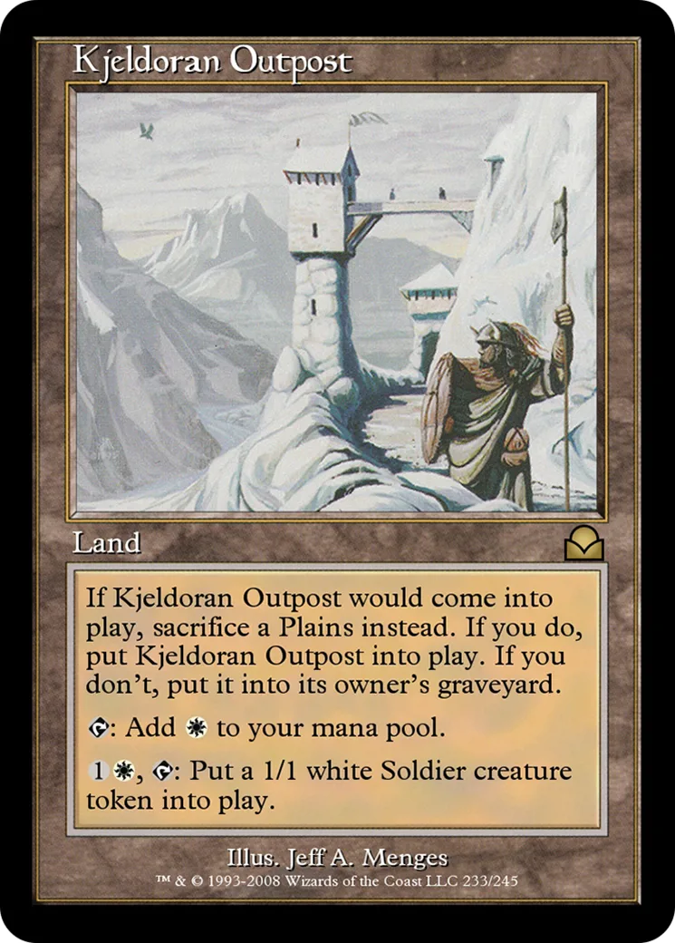 Kjeldoran Outpost
