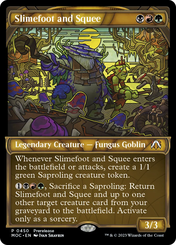 Slimefoot and Squee