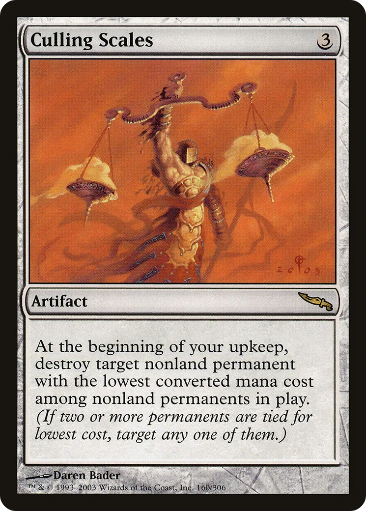 Culling Scales