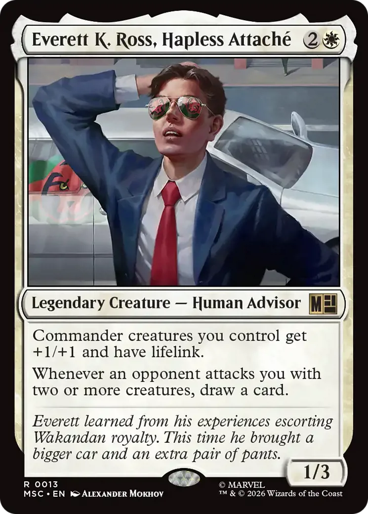 Everett K. Ross, Hapless Attaché