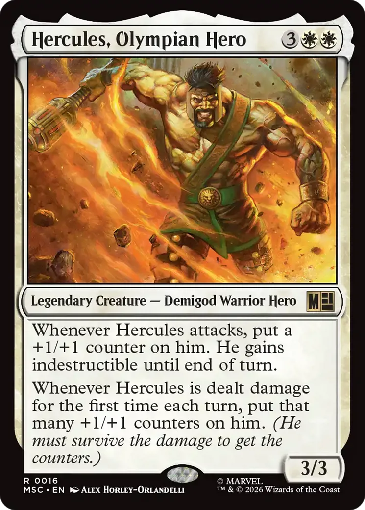 Hercules, Olympian Hero