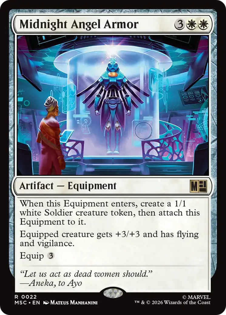 Midnight Angel Armor
