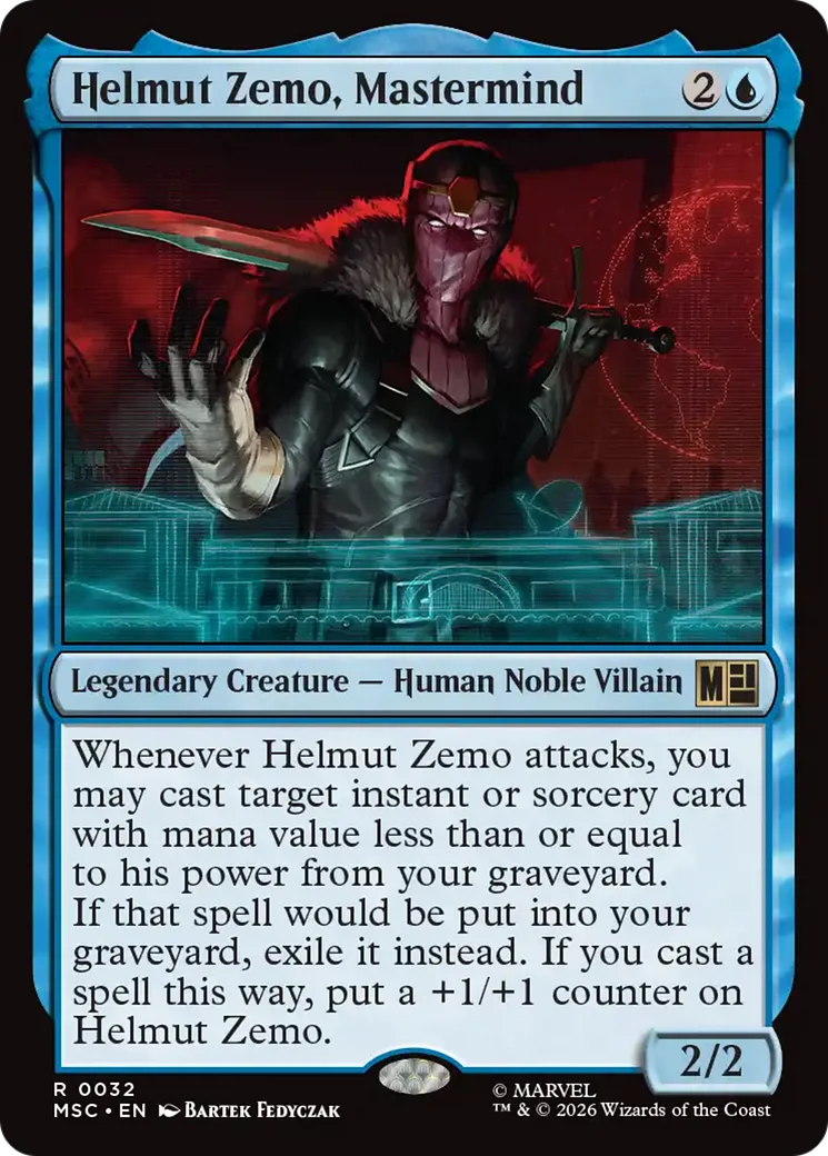 Helmut Zemo, Mastermind
