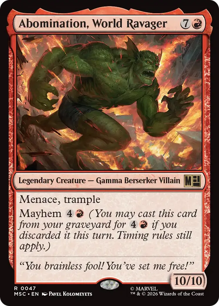 Abomination, World Ravager