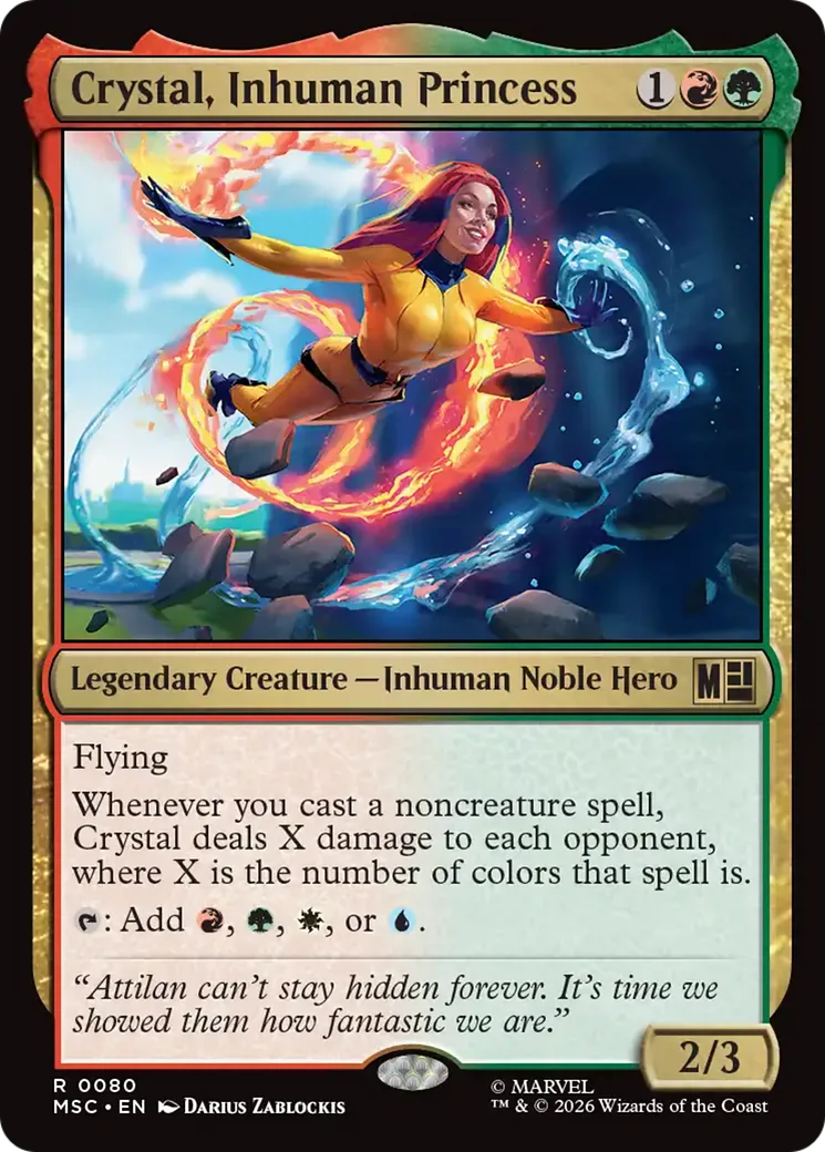 Crystal, Inhuman Princess