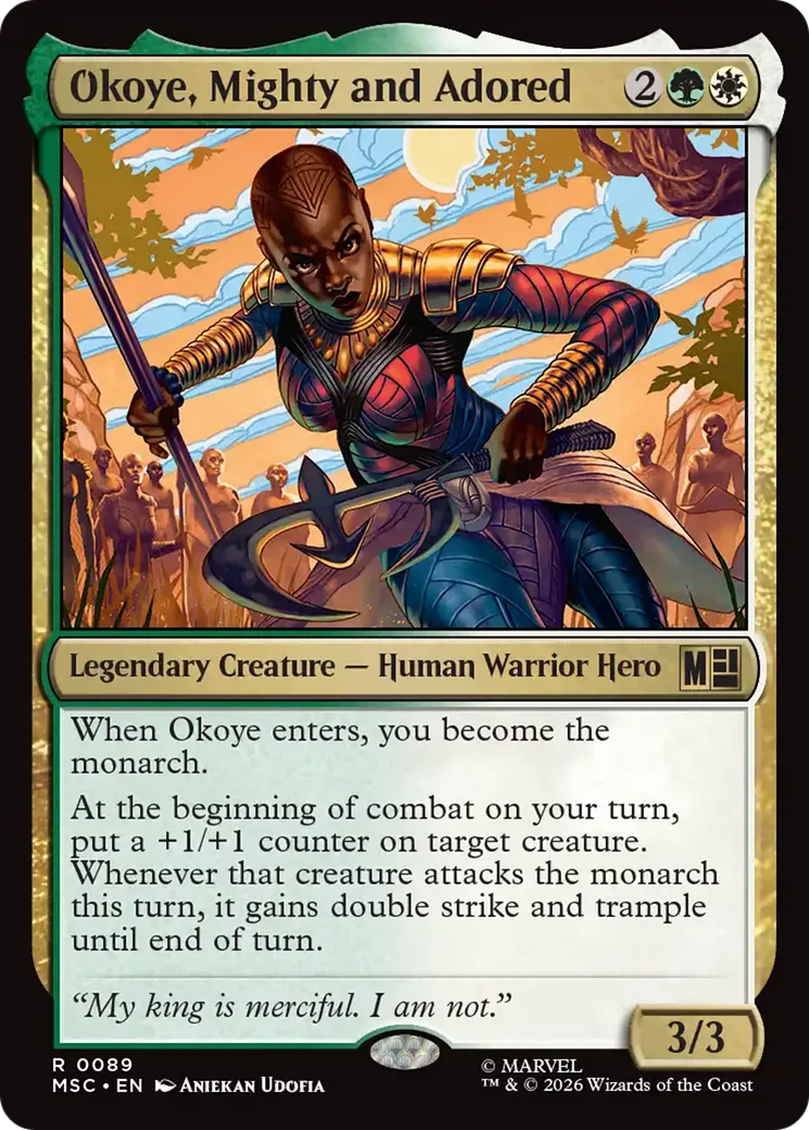 Okoye, Mighty and Adored