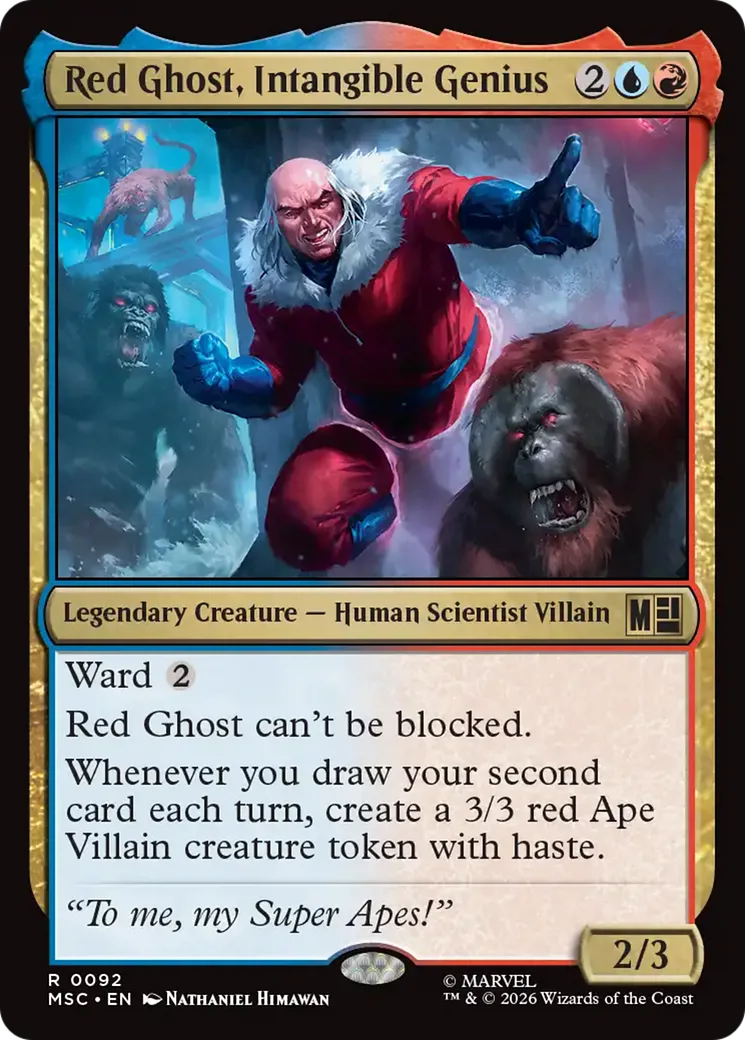 Red Ghost, Intangible Genius