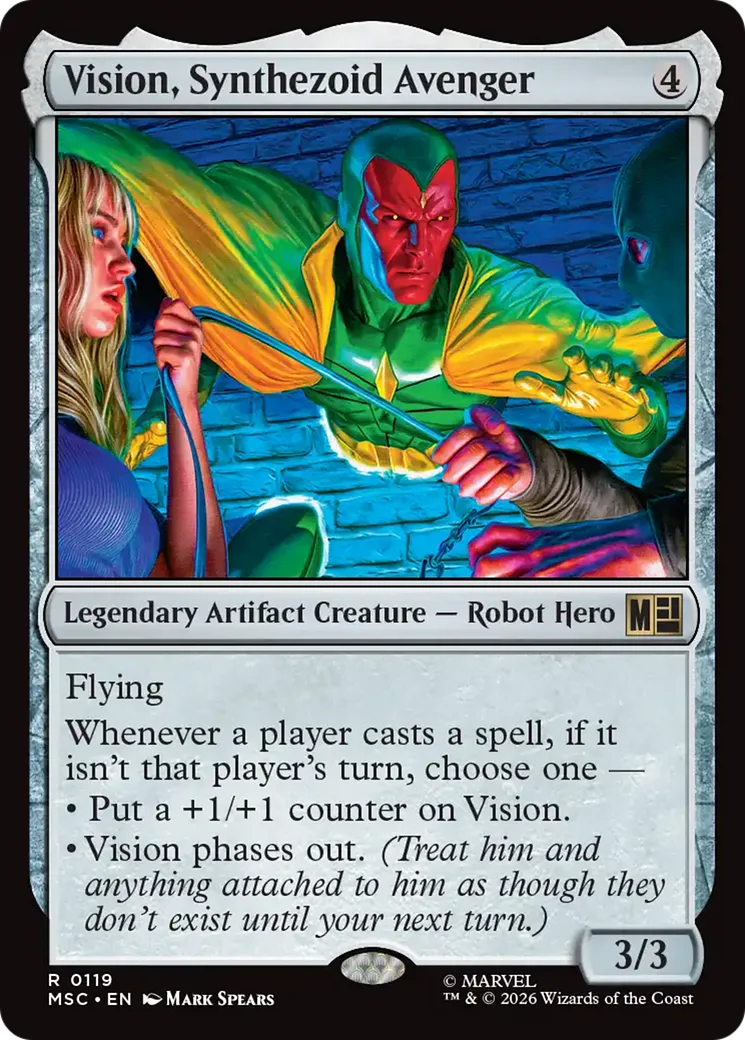 Vision, Synthezoid Avenger