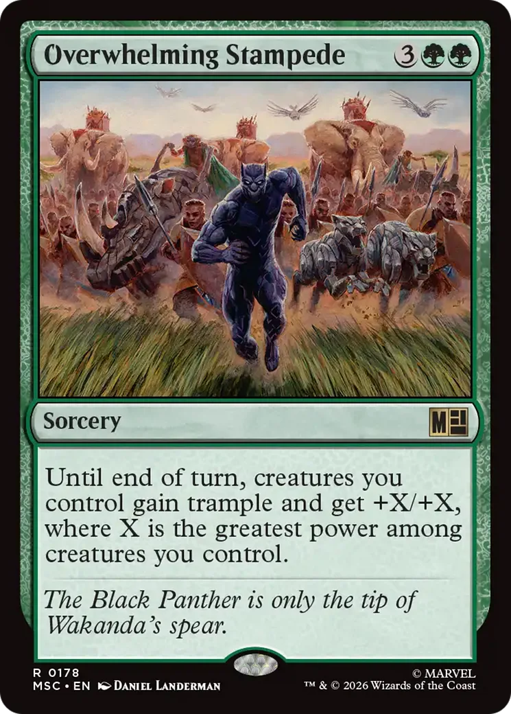 Overwhelming Stampede