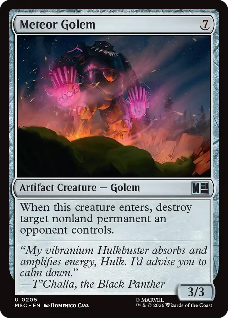 Meteor Golem