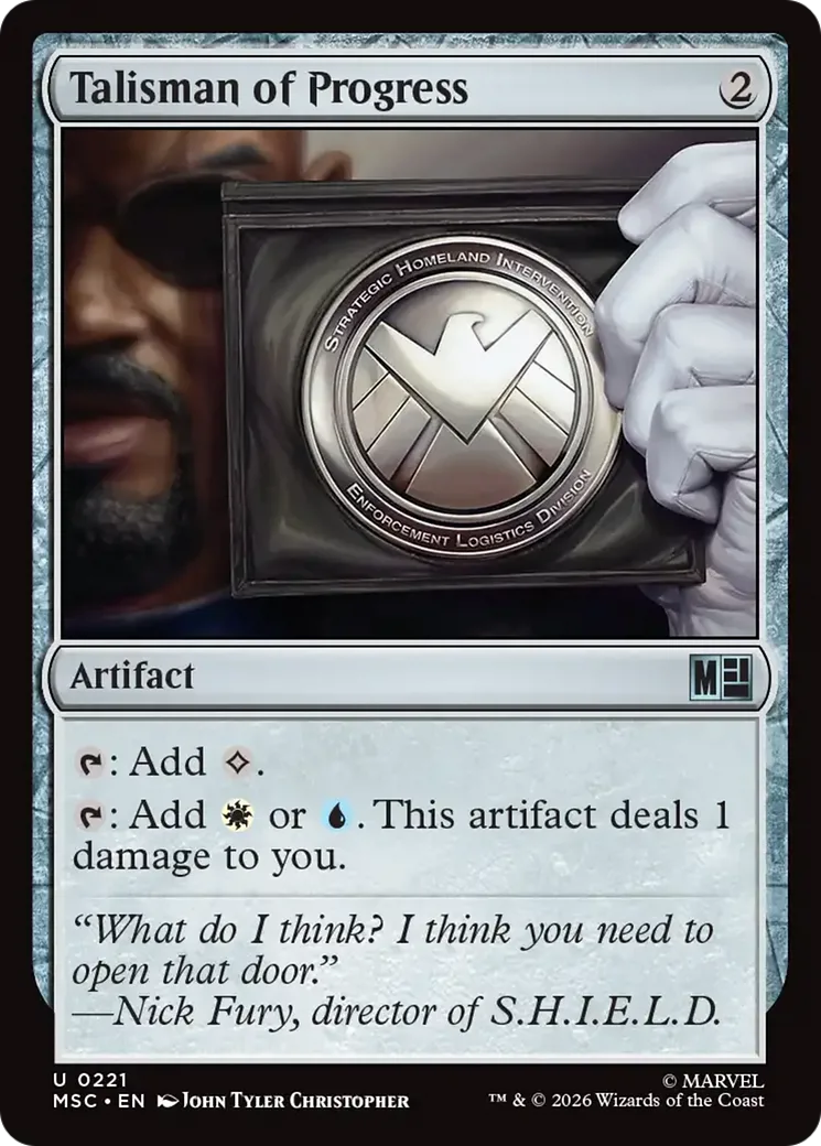 Talisman of Progress