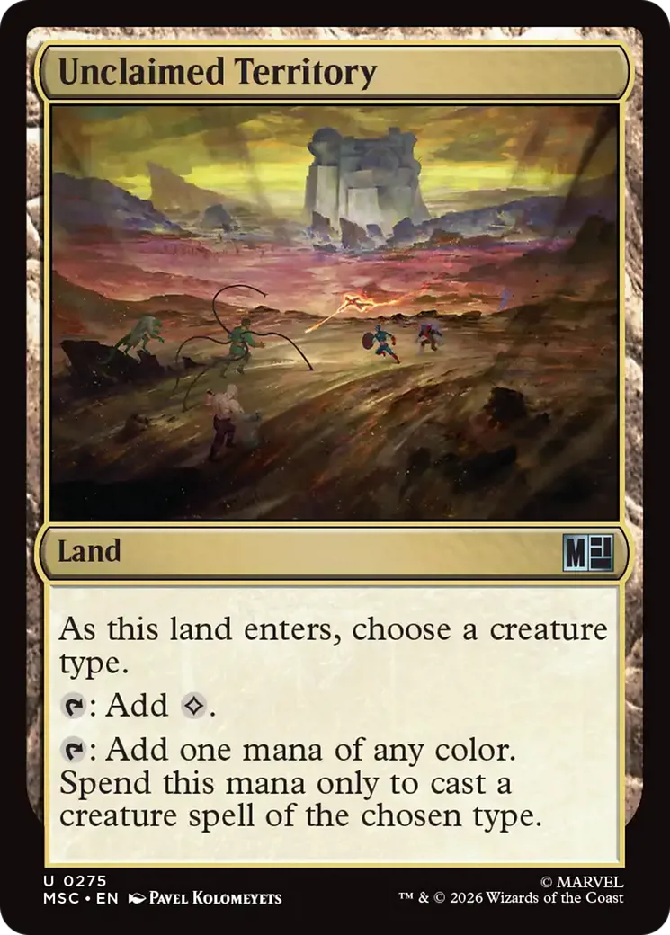 Unclaimed Territory