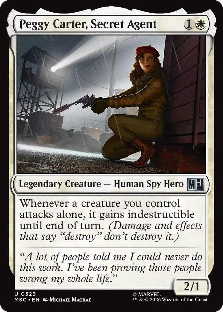 Peggy Carter, Secret Agent