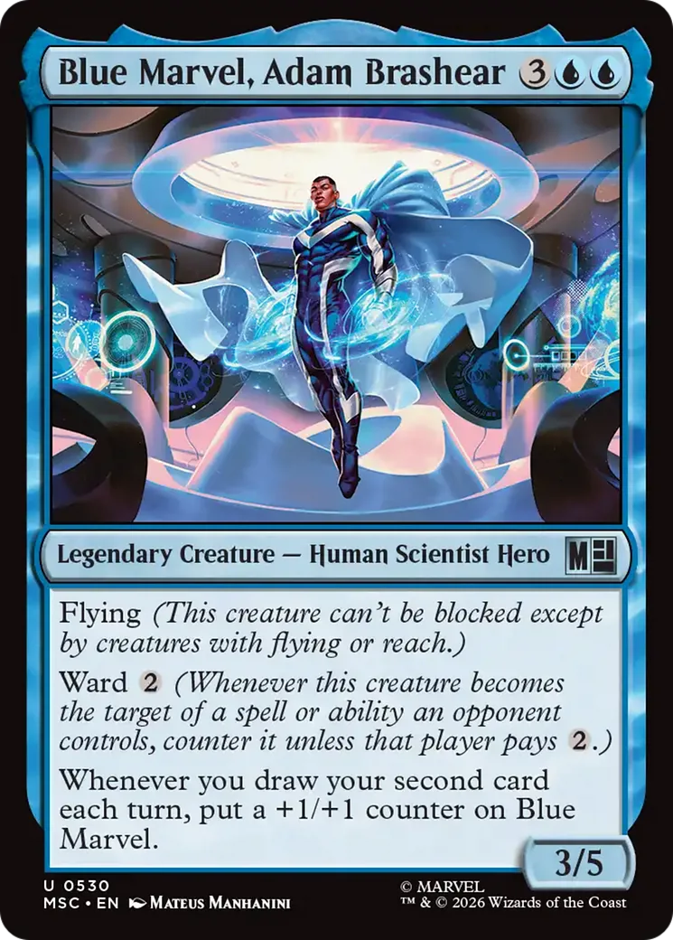 Blue Marvel, Adam Brashear