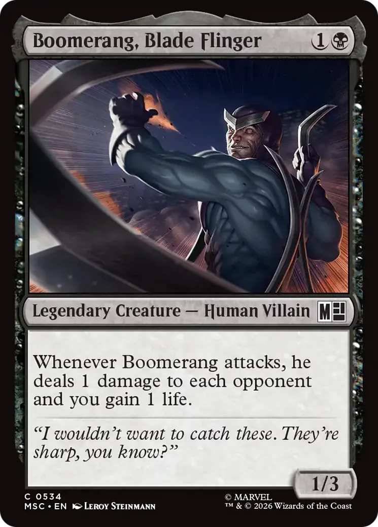 Boomerang, Blade Flinger