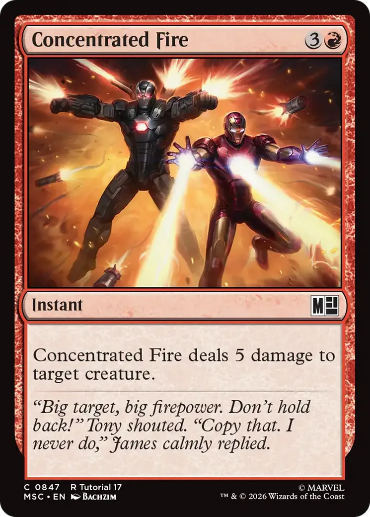 Concentrated Fire