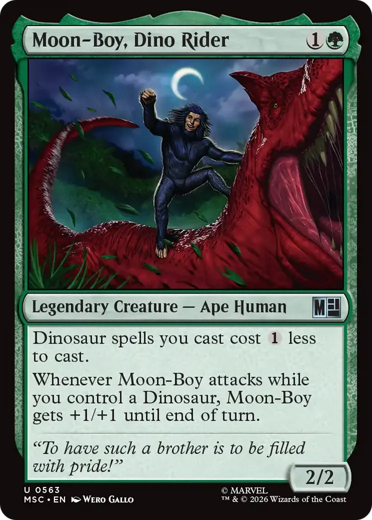 Moon-Boy, Dino Rider