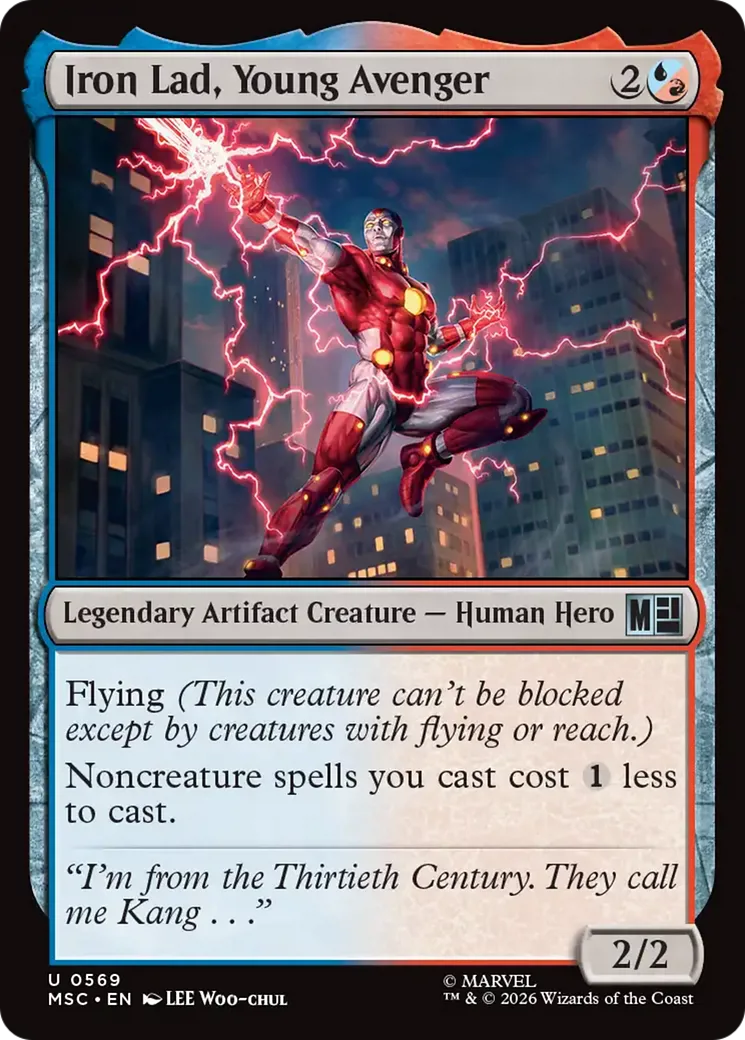 Iron Lad, Young Avenger