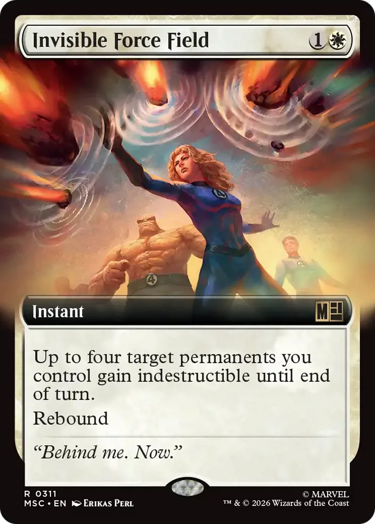 Invisible Force Field