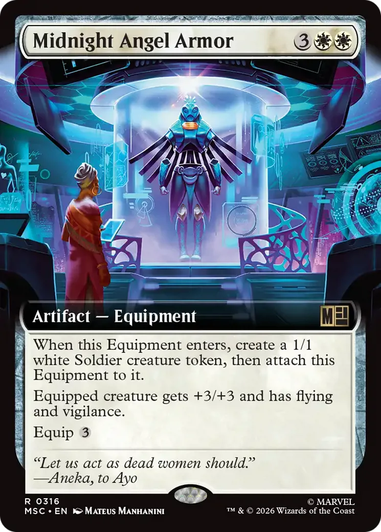 Midnight Angel Armor