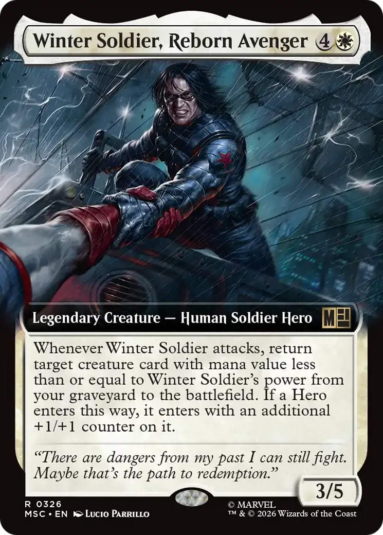 Winter Soldier, Reborn Avenger