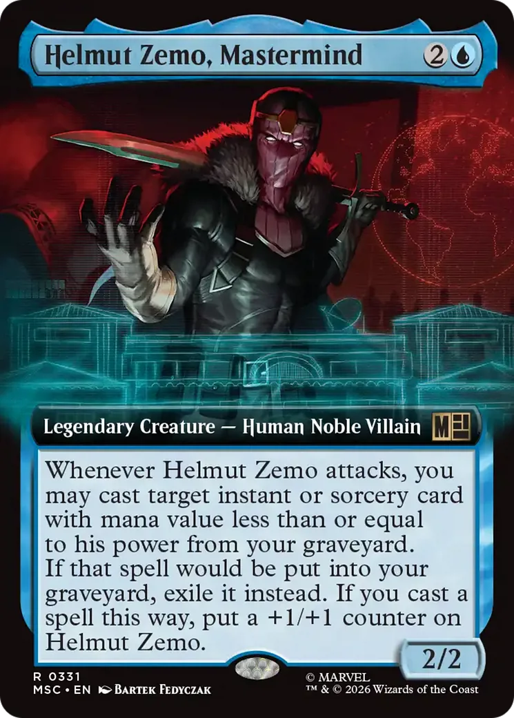 Helmut Zemo, Mastermind