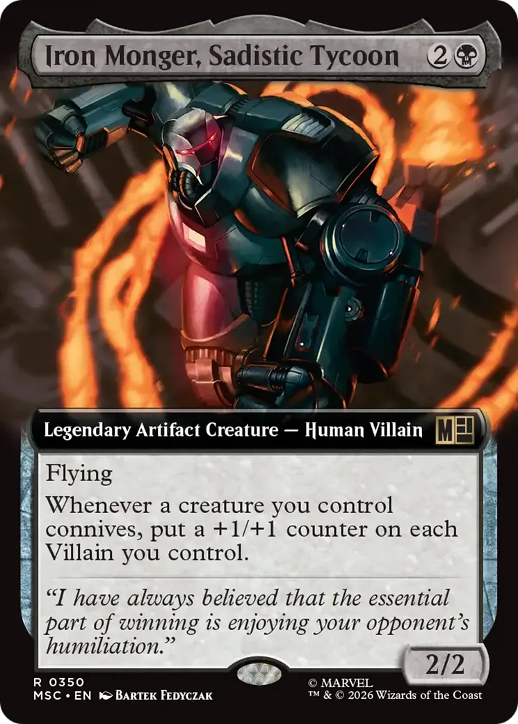 Iron Monger, Sadistic Tycoon