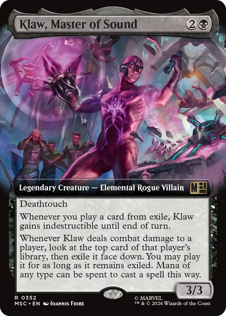 Klaw, Master of Sound