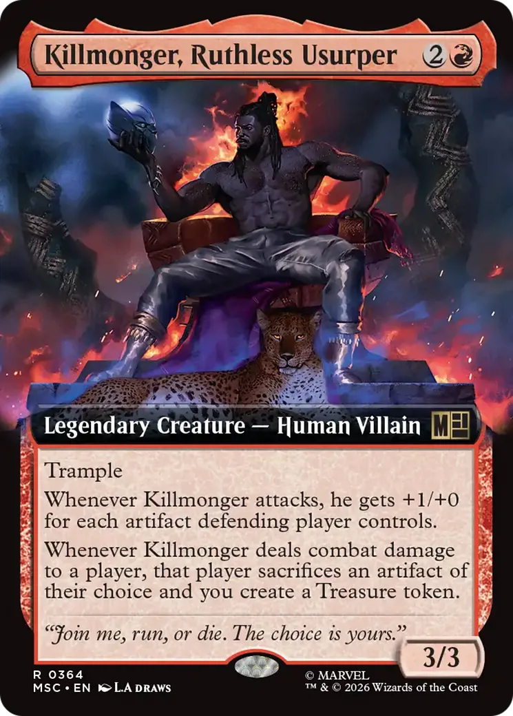 Killmonger, Ruthless Usurper