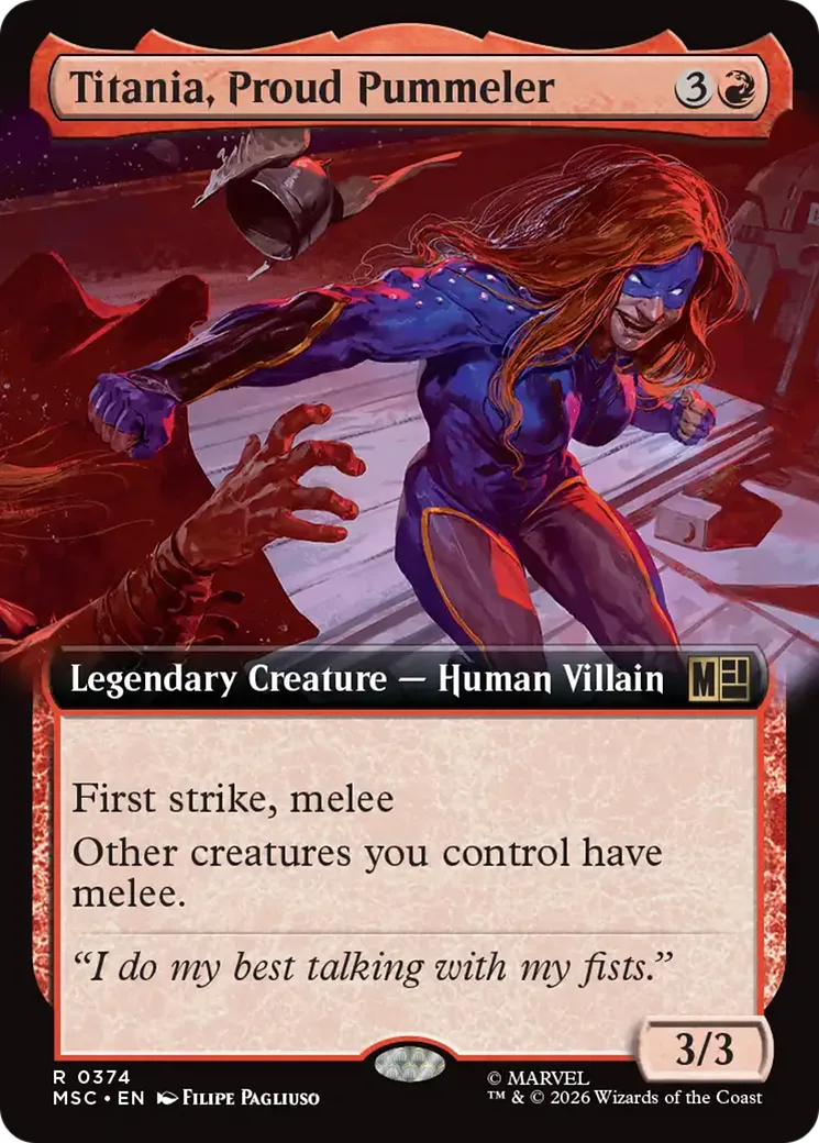 Titania, Proud Pummeler