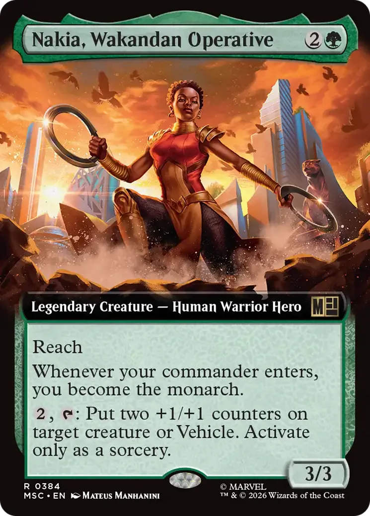 Nakia, Wakandan Operative