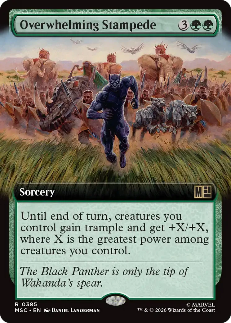Overwhelming Stampede
