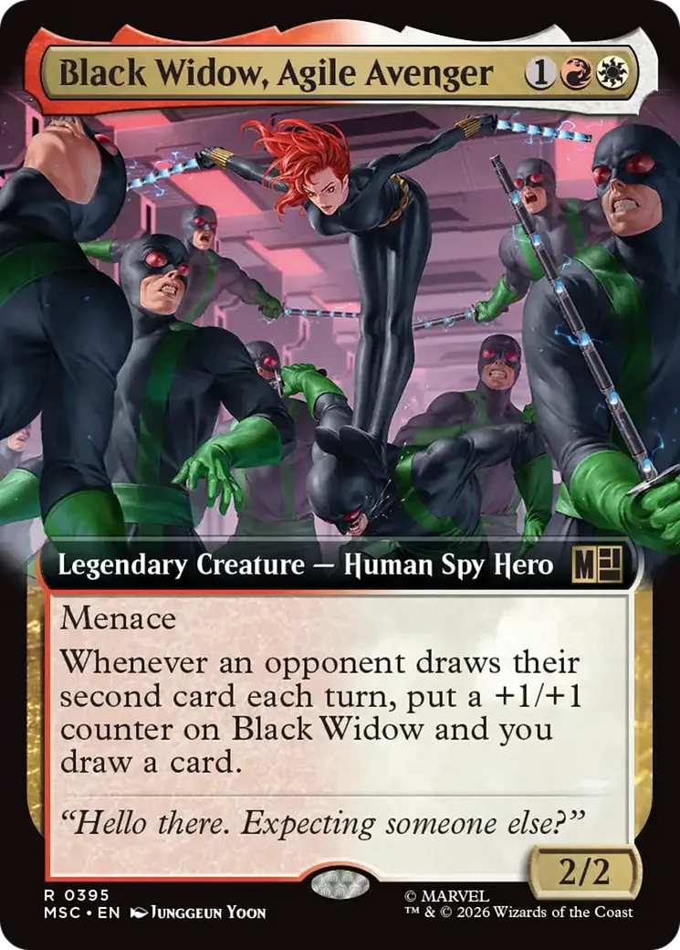 Black Widow, Agile Avenger
