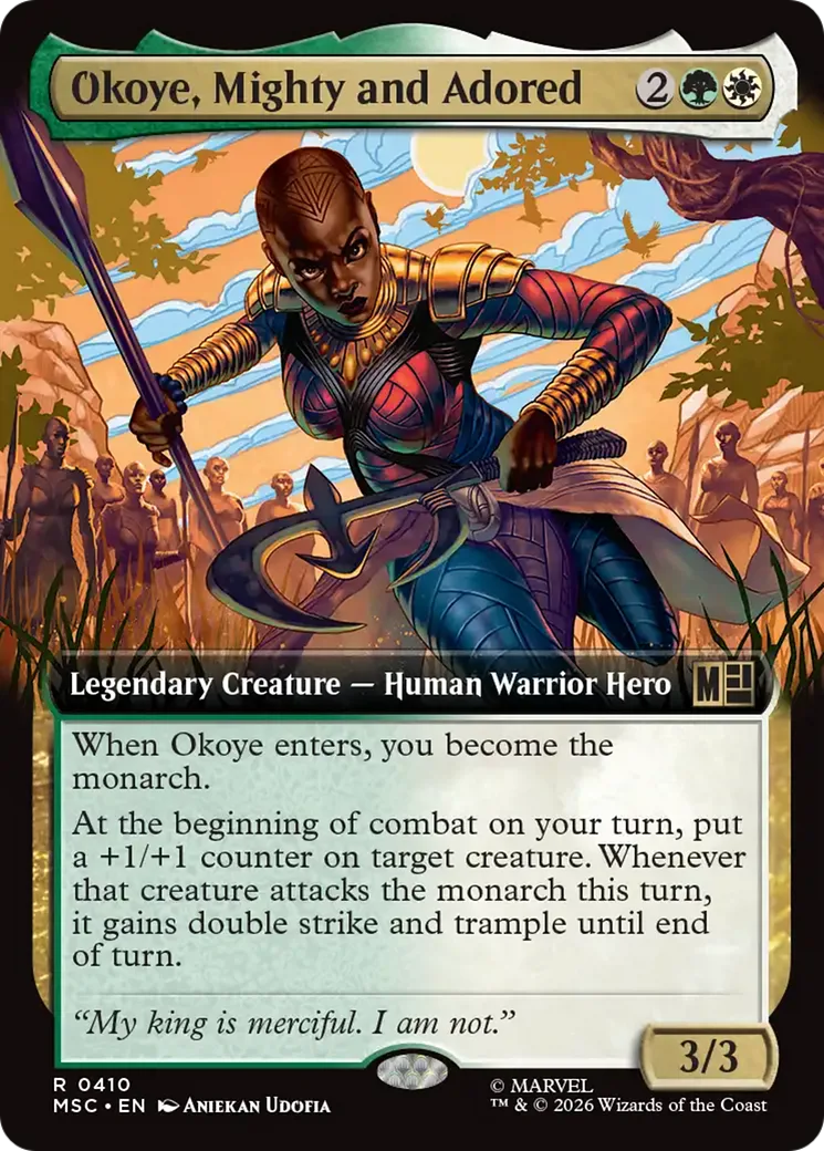 Okoye, Mighty and Adored